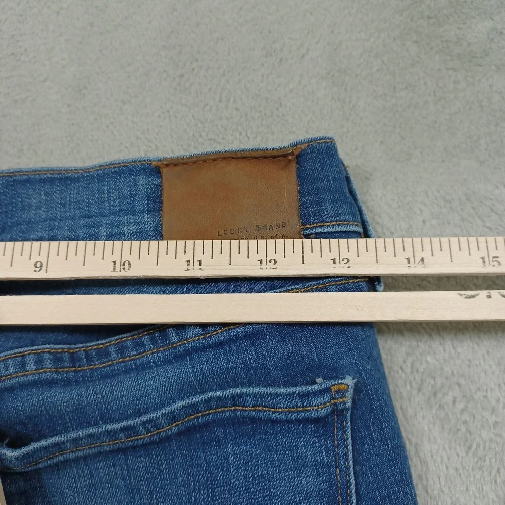 Lucky Brand Jeans Womens 2 Blue Denim Brooke‎ Skinny USA White Oak Cone